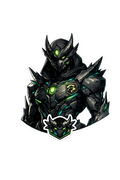 Unit Black Sheep - The Defender | Bio-Armor Anime Sticker